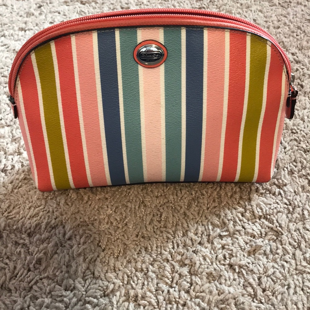 Coach cosmetic bag